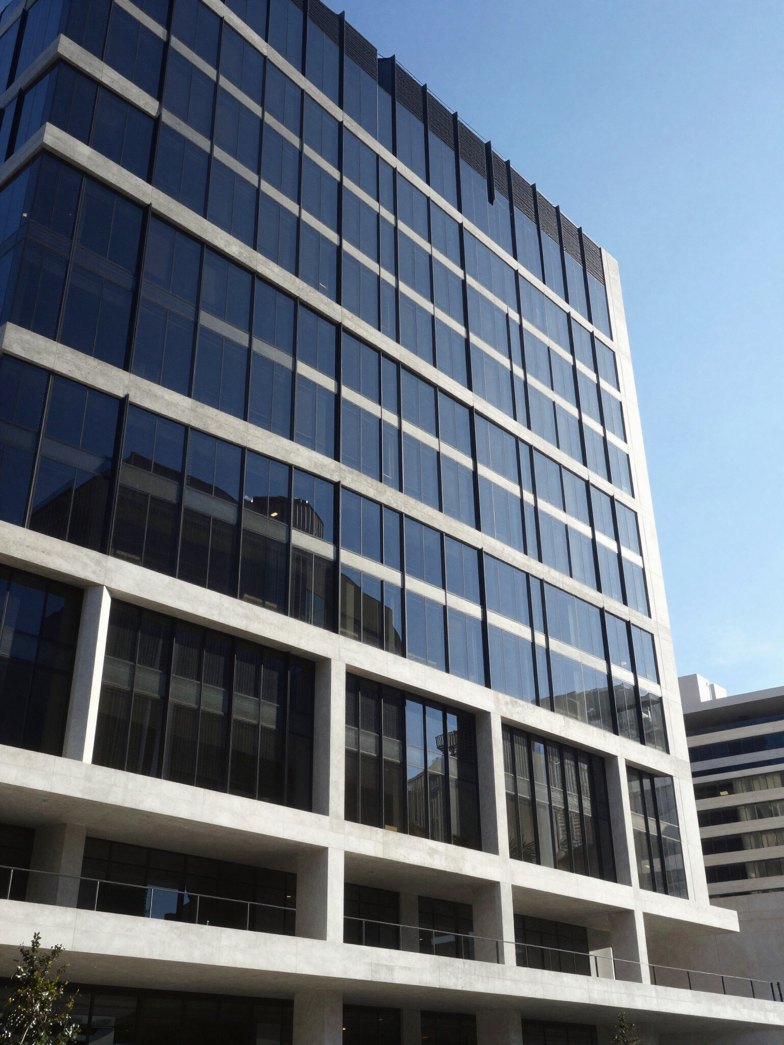 Modern commercial building